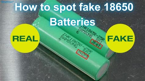 are most 18650 batteries fake